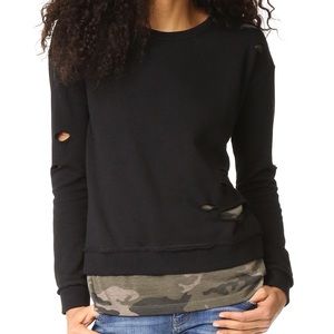 Generation Love West Camo Double Layer Sweatshirt